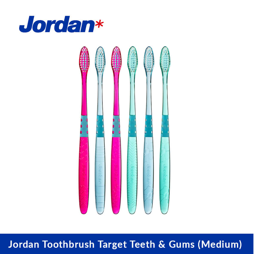 Jordan Toothbrush Target Teeth & Gums (Medium)