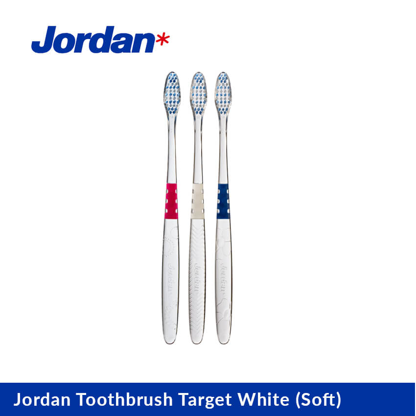 Jordan Toothbrush Target White (Soft)