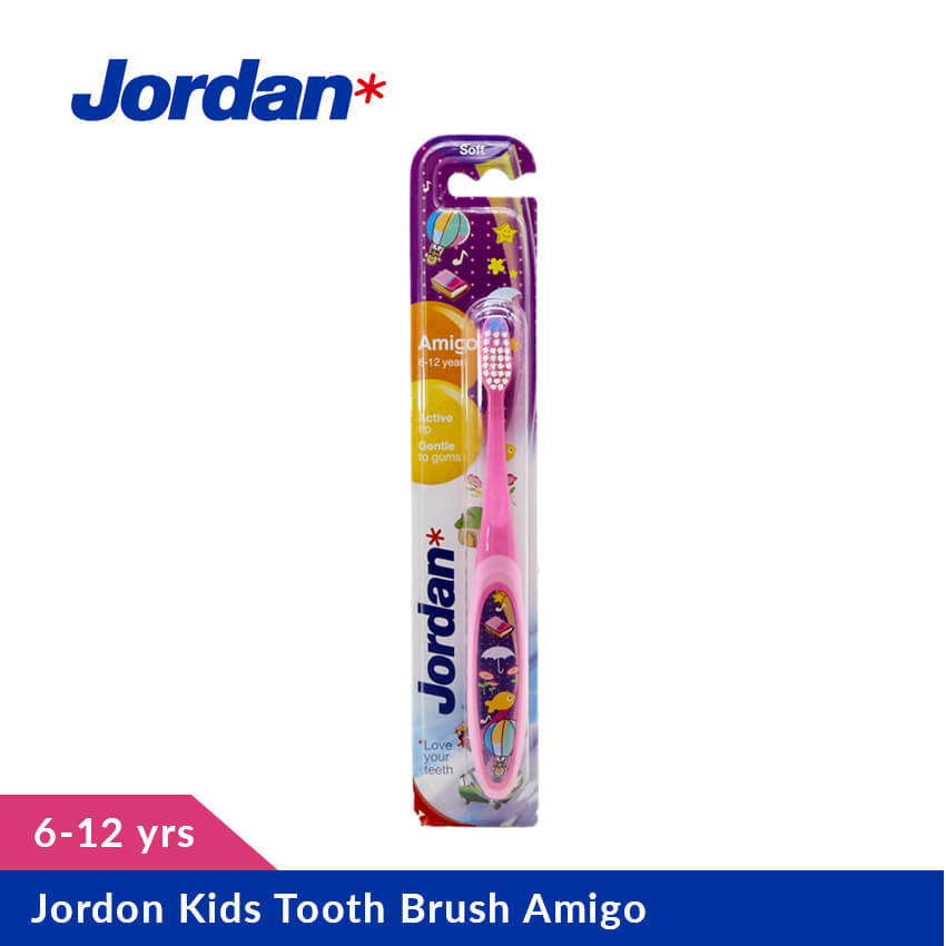 Jordan Kids Tooth Brush Amigo, 6-12yrs
