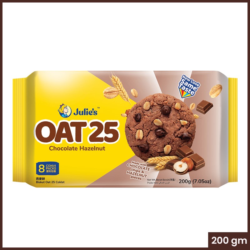 Julies Oats 25 Chocolate 200gm