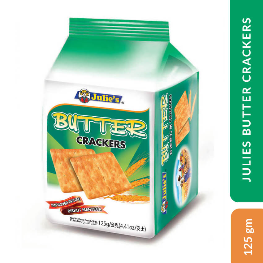 Julie's Butter Crackers 125 gm