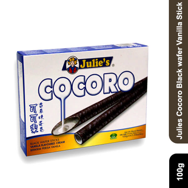 Julies Cocoro Black wafer Vanilla Stick 100 gm