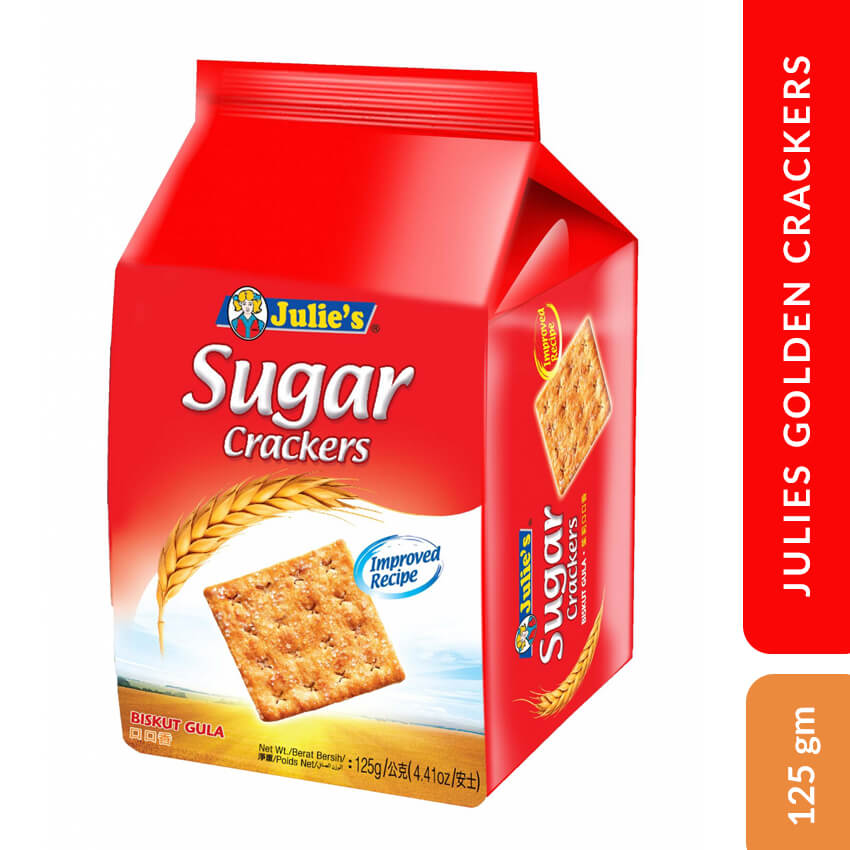 Julies Sugar Crackers 125 gm 