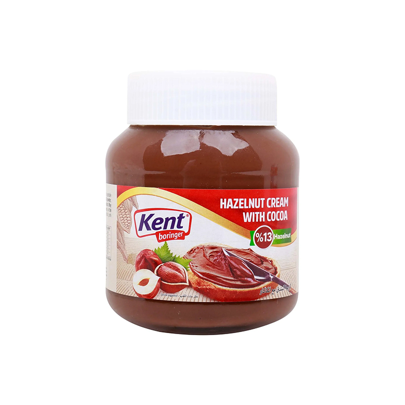 Kent Boringer Hazelnut Cream With Cocoa - 350gm