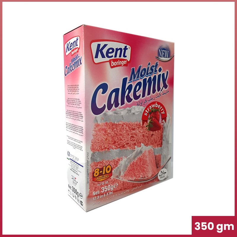 Kent Moist Cake Mix Strawberry 350G