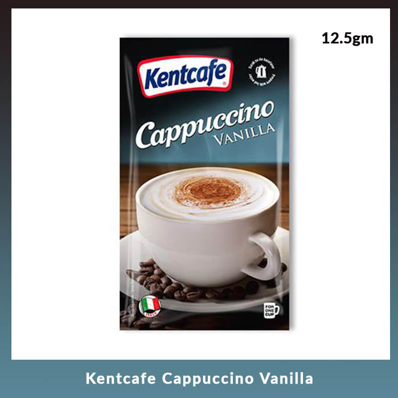 Kentcafe Cappuccino Vanilla, 12.5g