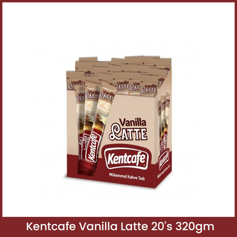 Kentcafe Vanilla Latte 20's 320gm