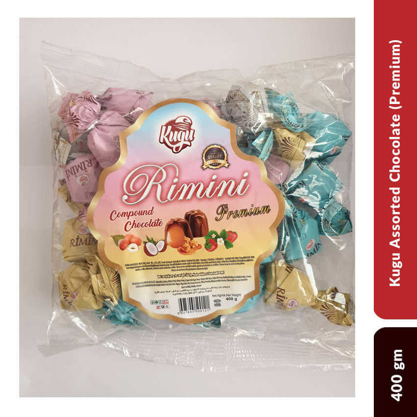 Kugu Assorted Chocolate 400g (Rimini Premium)