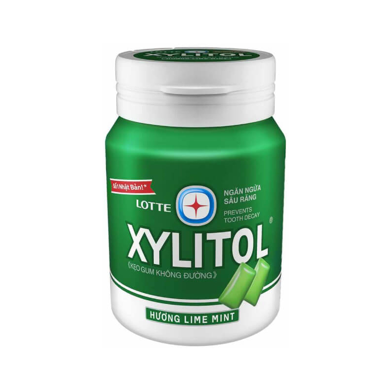 lotte-xylitol-bottle-lime-mint-chewing-gum-55-1-gm-55-1g