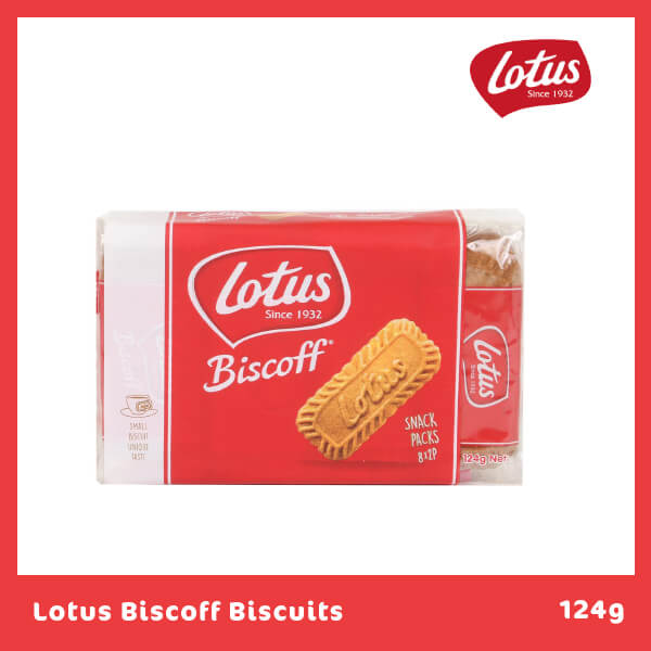 Lotus Biscoff Biscuits, 124g