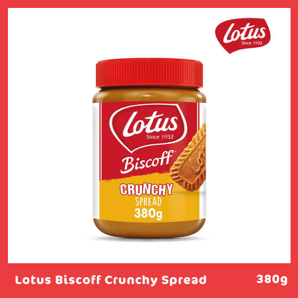 Lotus Biscoff Crunchy Spread, 380g