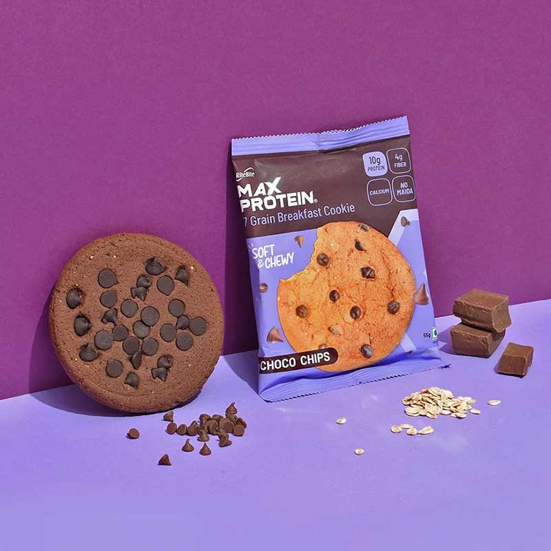 Max Protein Choco Chips Cookie - 55gm