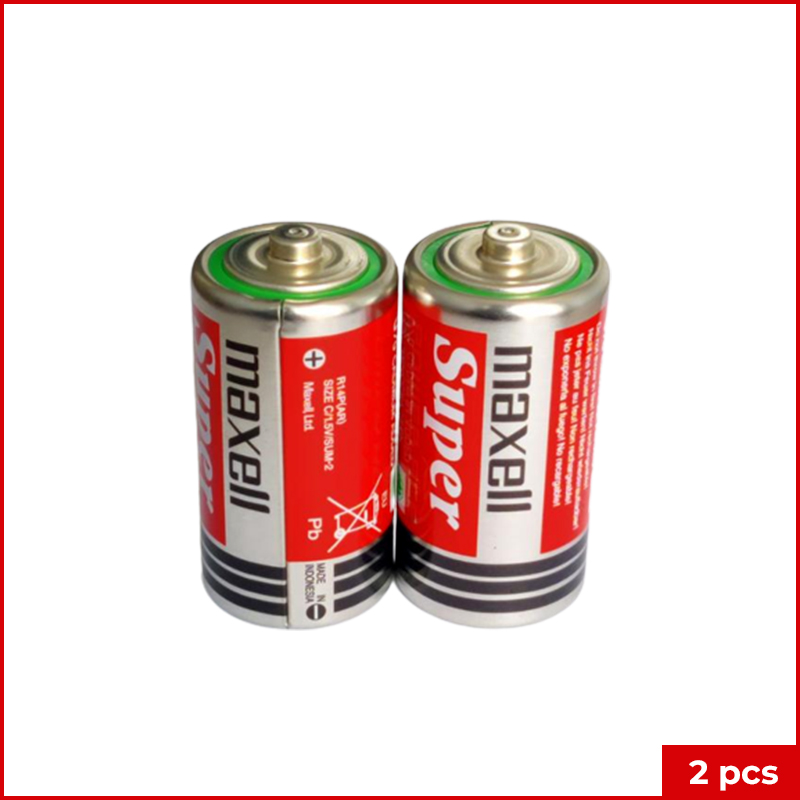 Maxell Power Ace Red C/1.5v 2Pcs