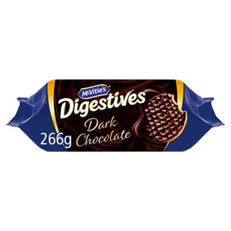 McVities Digestive Dark Choc -266gm