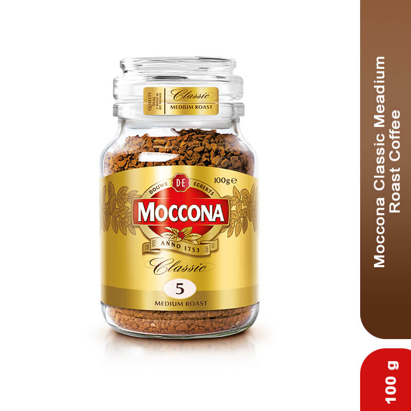 Moccona Classic Meadium Roast Coffee, 100gm