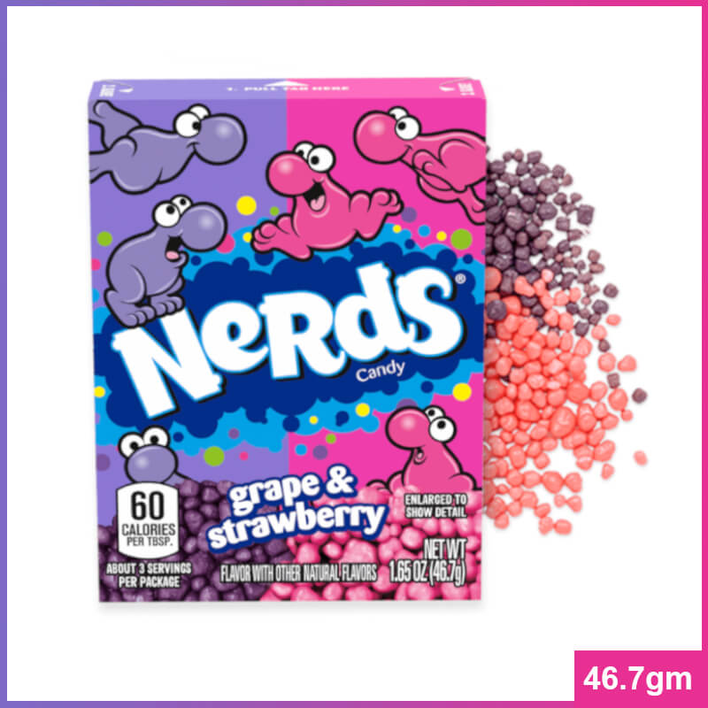 Nerds Candy Grape & Strawberry, 46.7gm