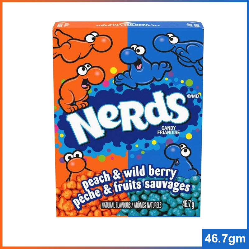 Nerds Candy Peach And Wild Berry 46.7G