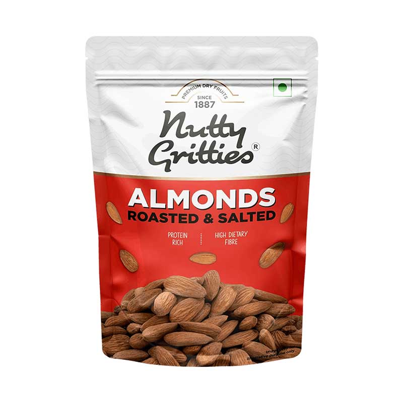 Nutty Gritties Almonds Roasted & Salted 200G
