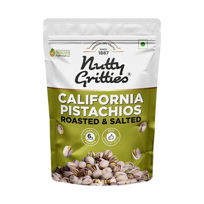 Nutty Gritties California Pistachios 200G