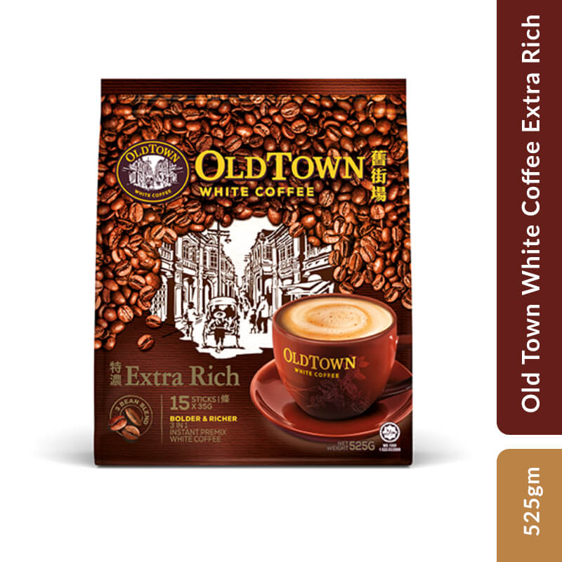 Old Town White Coffee Extra Rich, 525gm