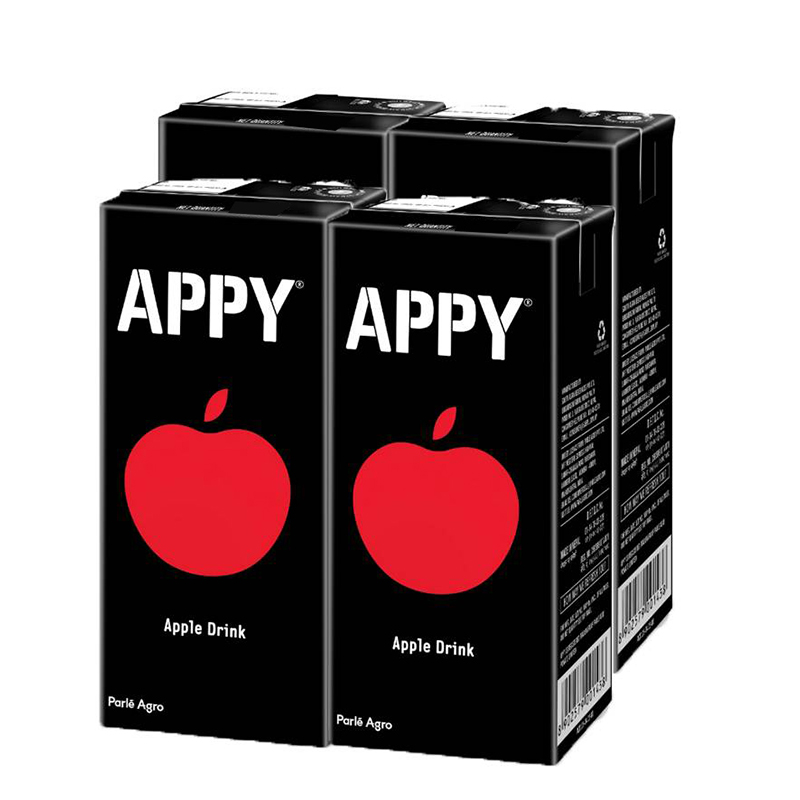 Parle Agro Appy - 180 ml - Pack of 4