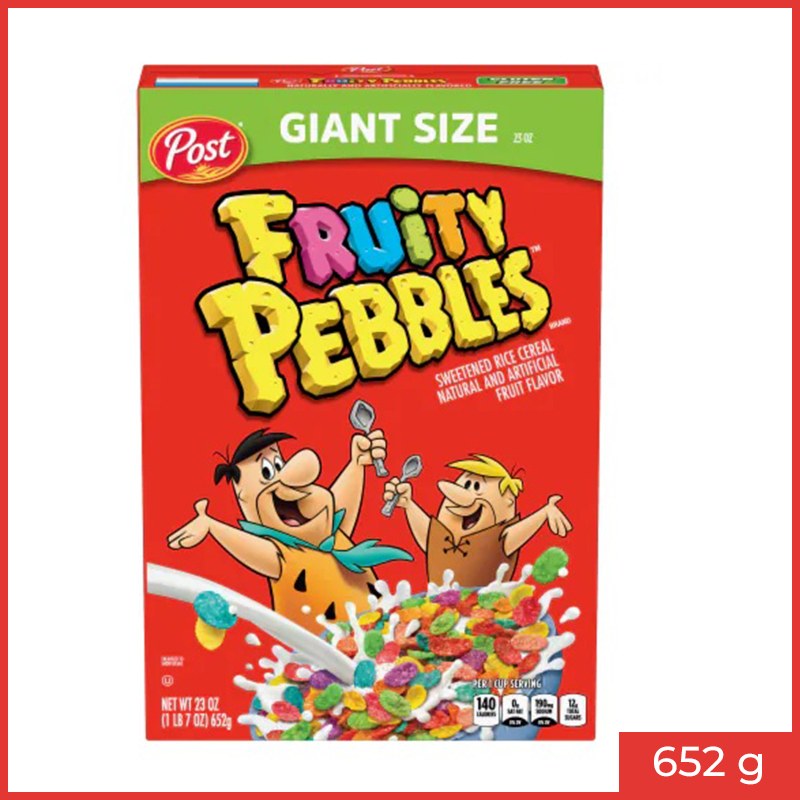 Post Fruity Pebbles Cereal 23OZ (652G)