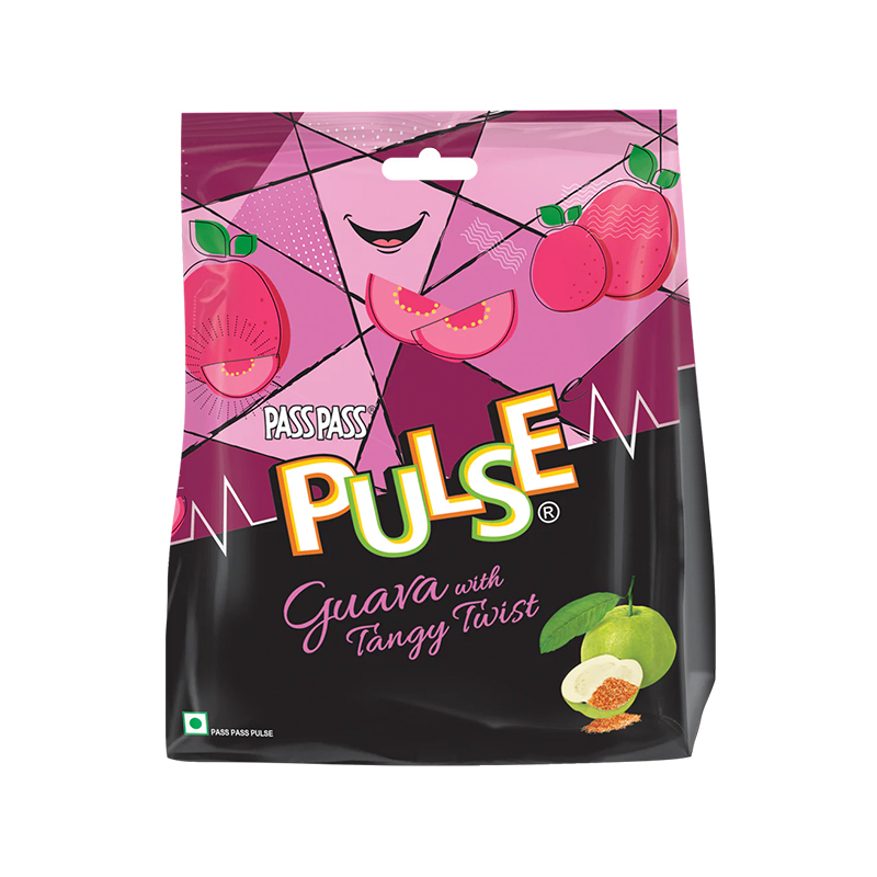 Pulse Pyramid Pouch Guava Candy - 202.5 Grams