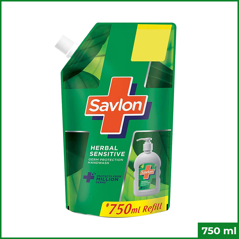 Savlon Handwash Herbal Sensitive Refill 750ml