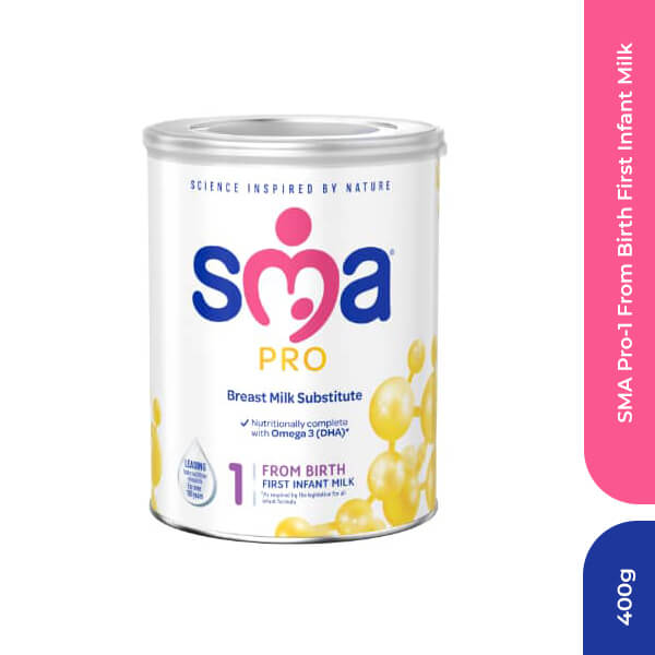 SMA Pro-1 From Birth First Infant Milk, 400g