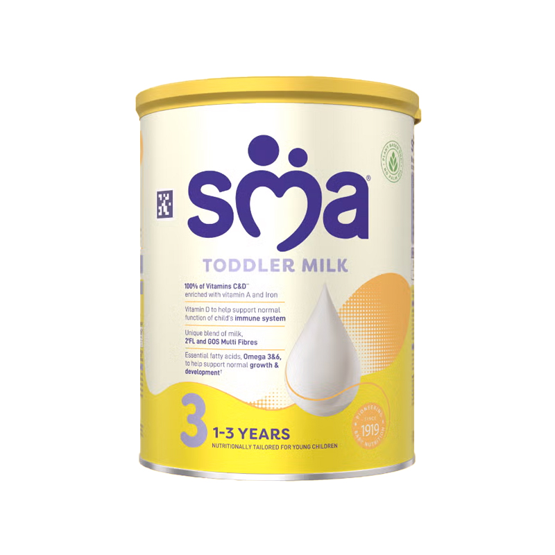 SMA Pro-3 (1 to 3 Years) Growing Up Milk, 400gm