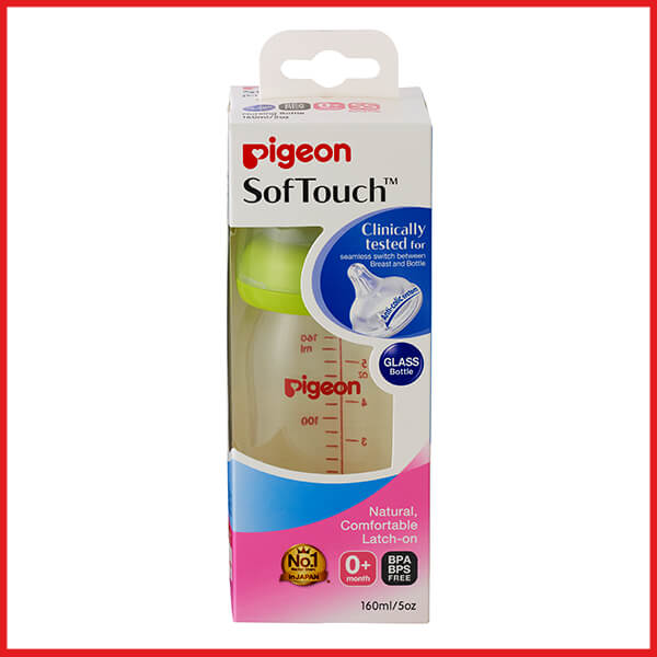 SOFTOUCH PERISTALTIC PLUS GLASS 160ML TG (SS)