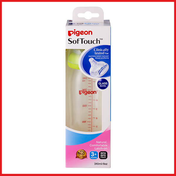 SOFTOUCH PERISTALTIC PLUS GLASS 240ML TG (M)