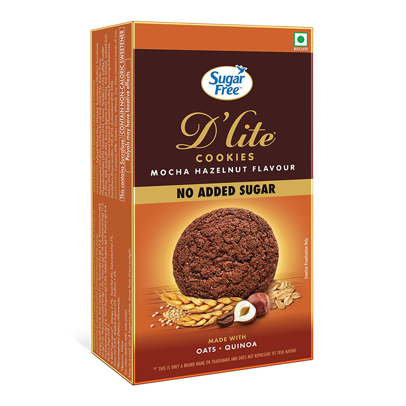 Sugar Free D'lite Mocha Hazelnut Cookies 150gms