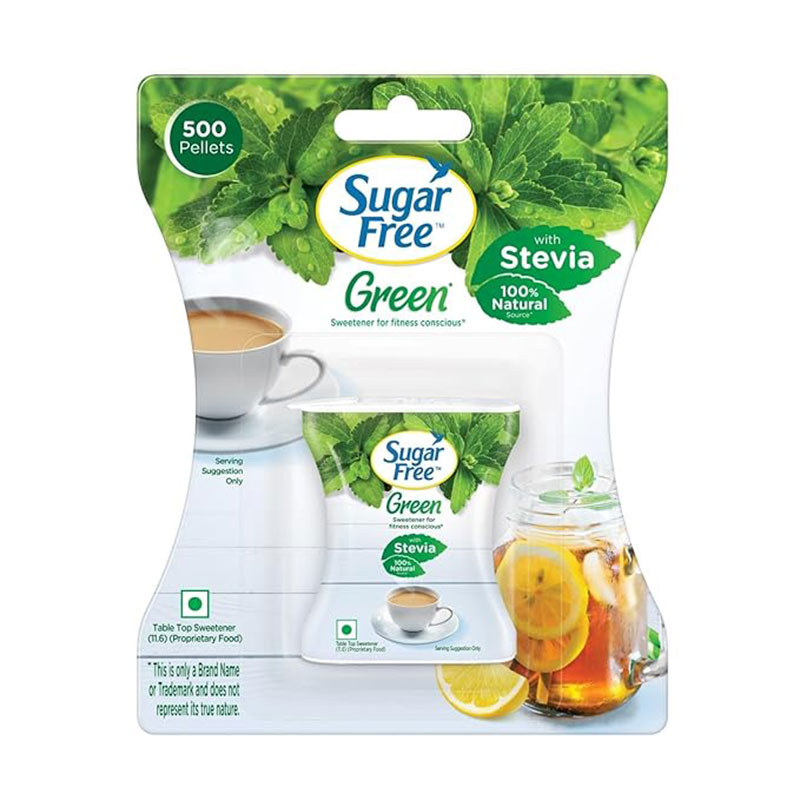 Sugar Free Green Stevia, 500 Pellets