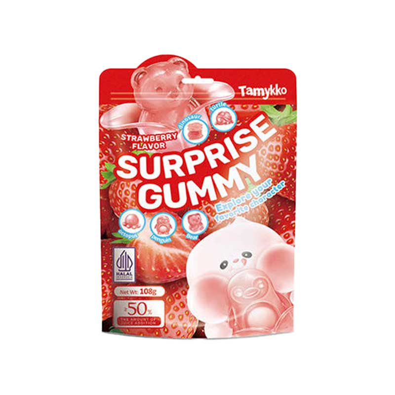 Tamykko Surprise Gummy Strawberry Flavor - 108gm