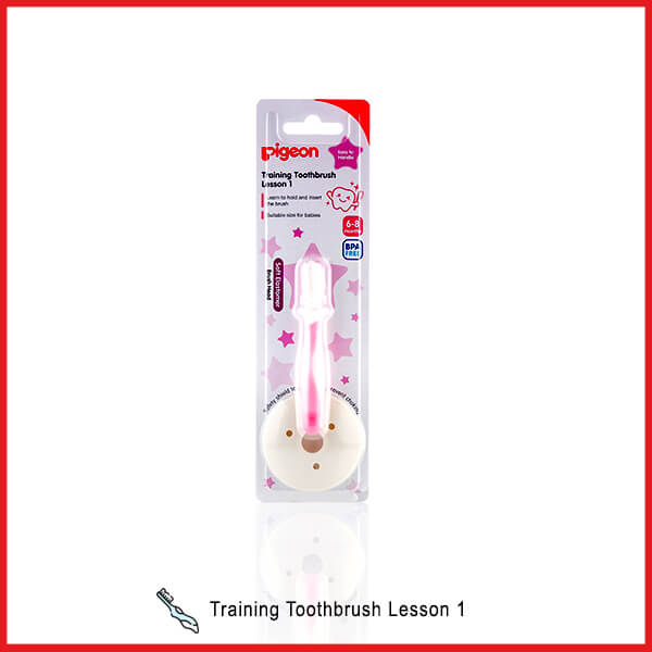  TRAINING TOOTHBRUSH L-1 (LIGHT PINK)