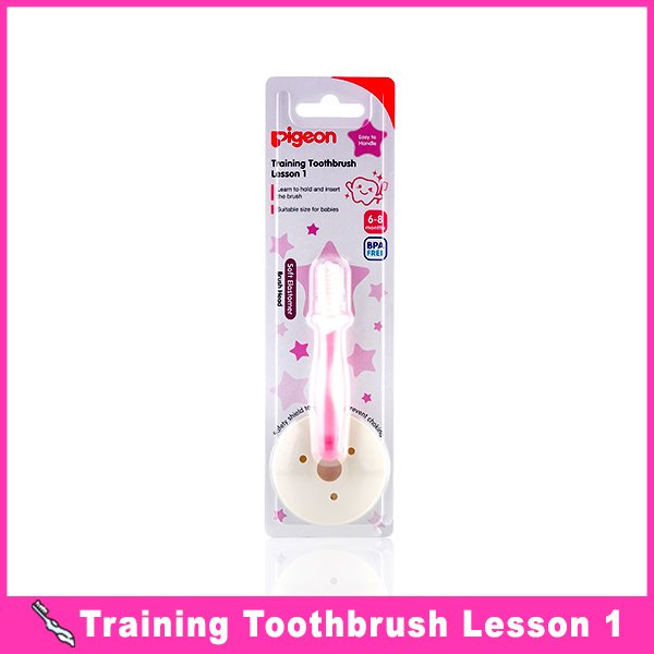 TRAINING TOOTHBRUSH L-1 (PINK)