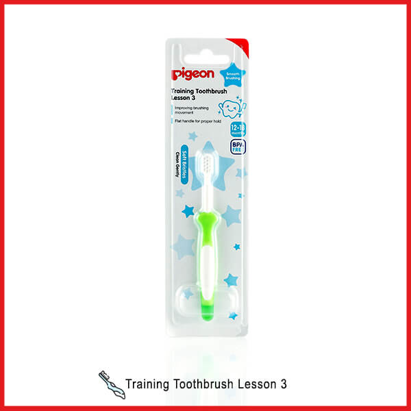 TRAINING TOOTHBRUSH L-3 (LIME GREEN)