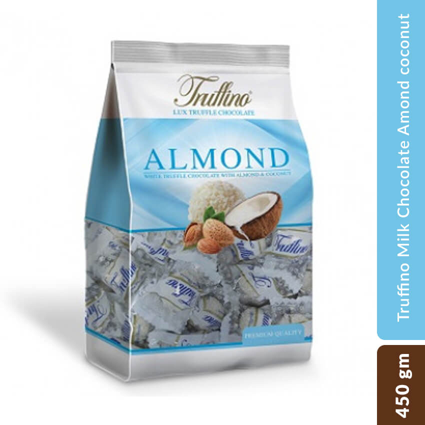 Truffino Milk Chocolate Amond coconut 450 gm