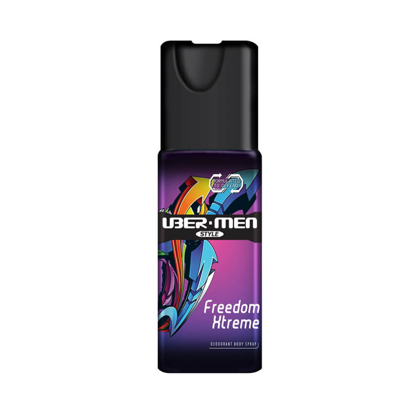 Ubermen Style Deodorant Body Spray Freedom Xtreme 125 ml