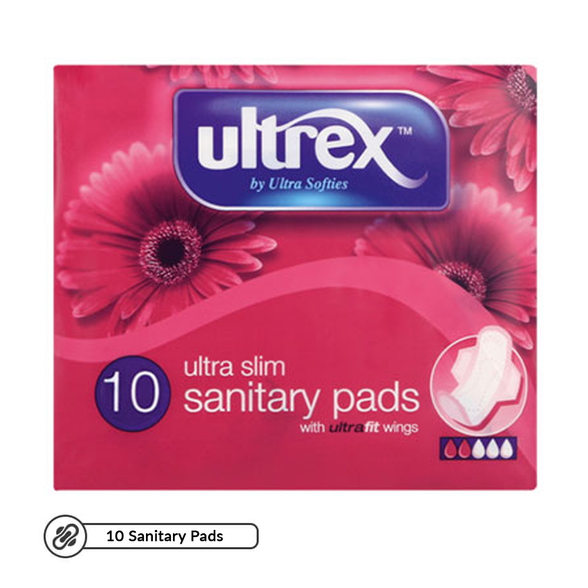 Ultrex Ultra Slim Sanitary Pads 10's