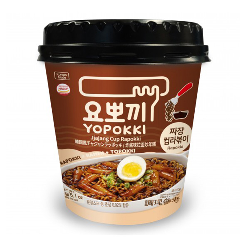 Yopokki Rapokki Jjajang Cup, 145gm